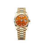 Day-Date 36, 18k Yellow Gold with Diamond-set, 36mm, Ref# 128238-0088