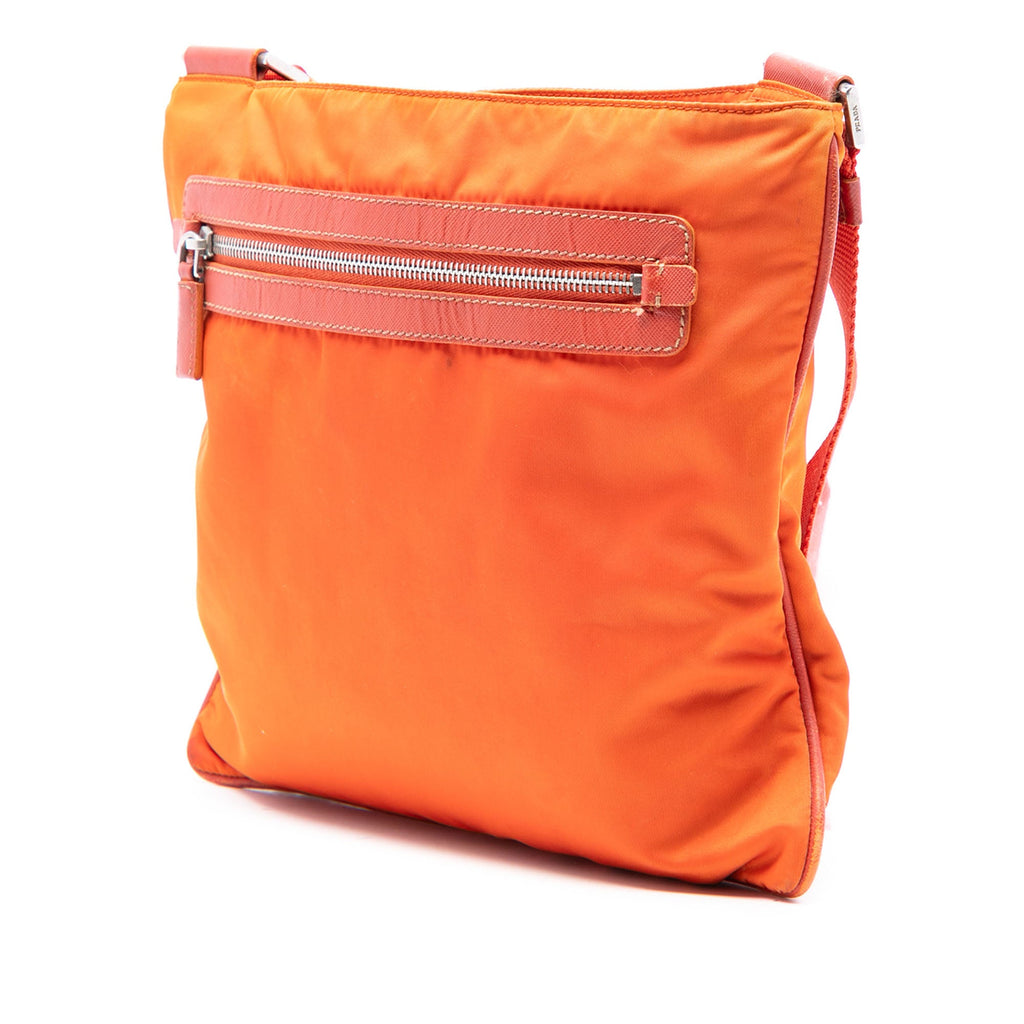 Front Pocket Messenger Bag Tessuto