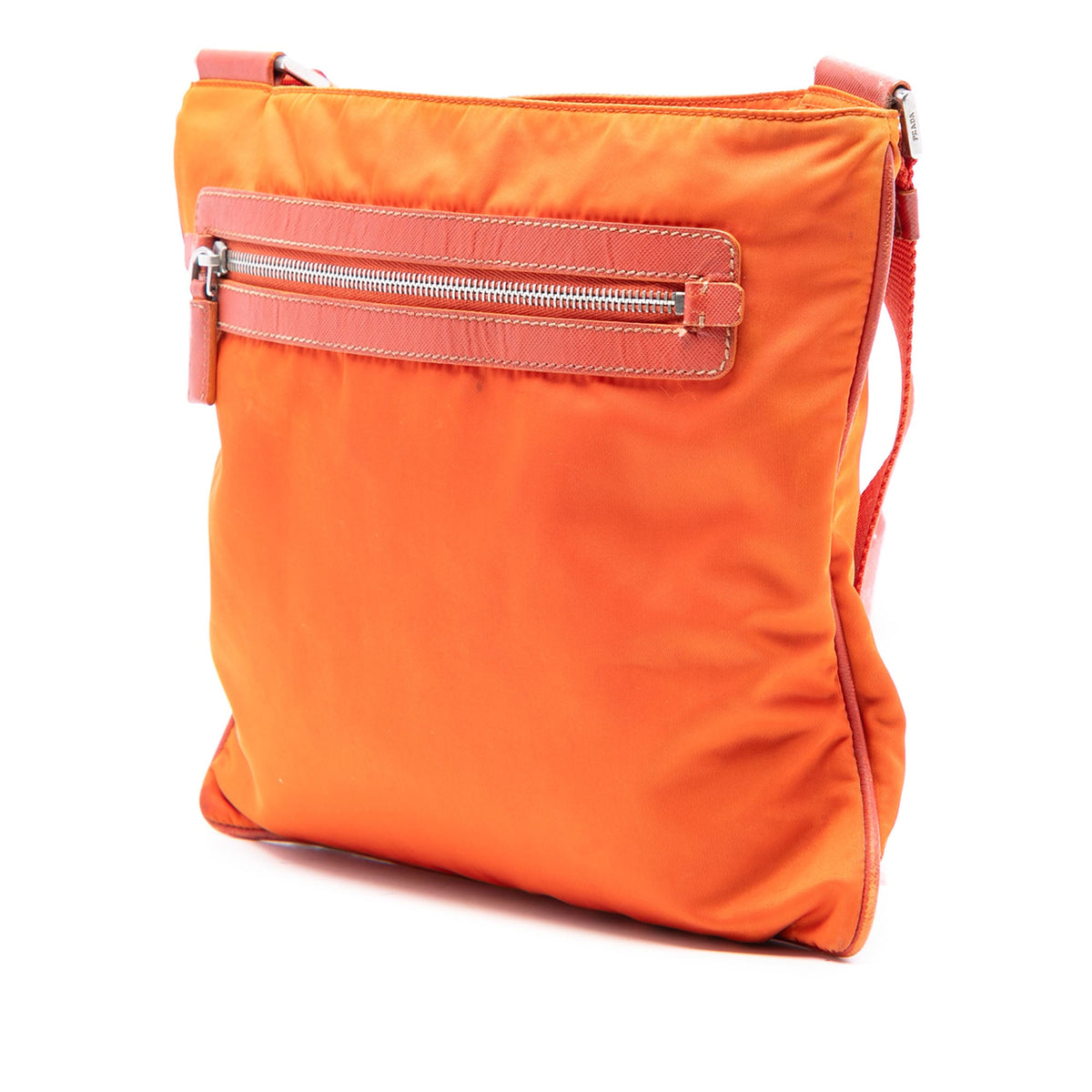 Front Pocket Messenger Bag Tessuto
