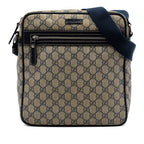 Front Zip Messenger GG Coated Canvas Medium