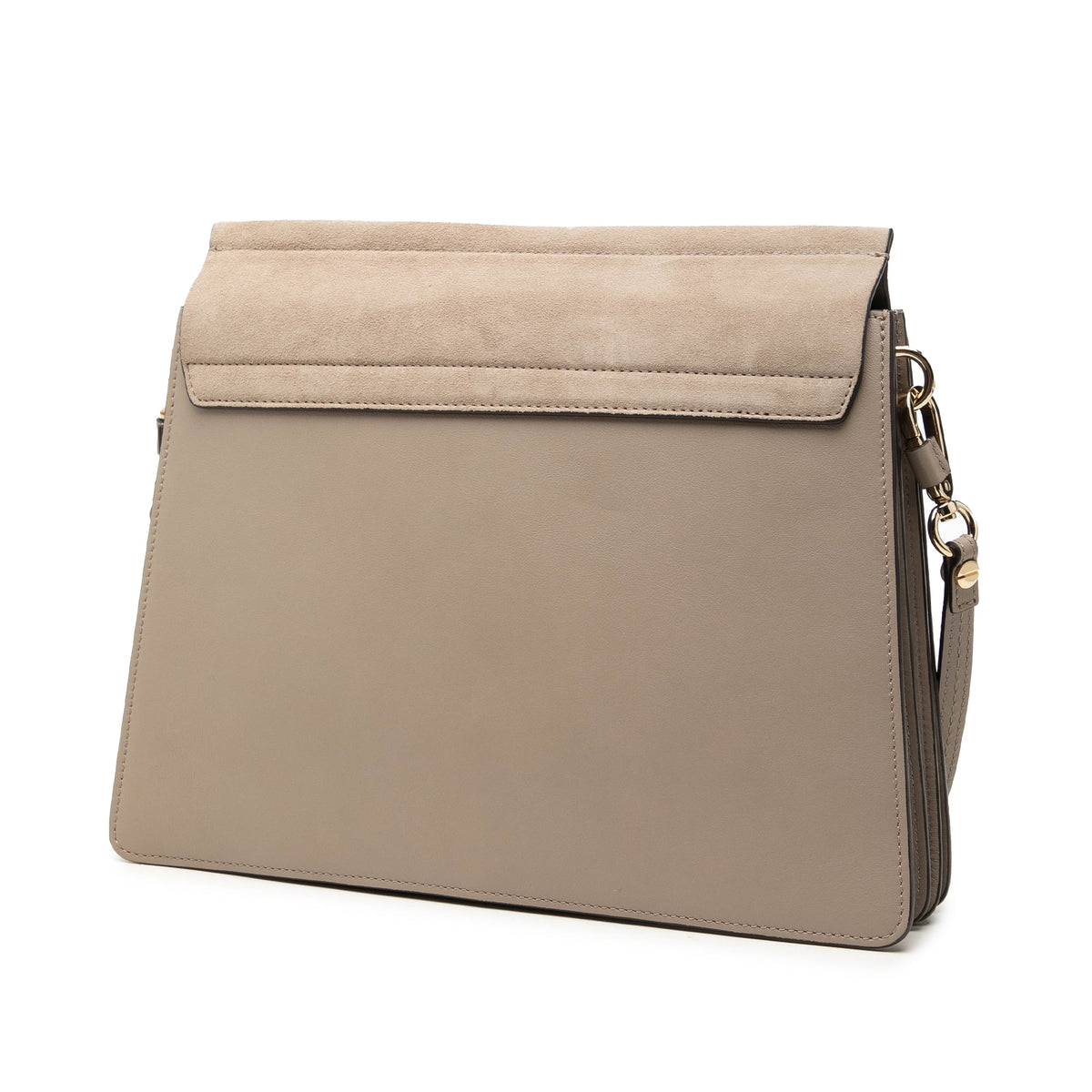 Faye Shoulder Bag Leather and Suede Medium