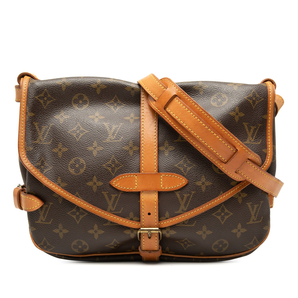 Saumur Handbag Monogram Canvas 30