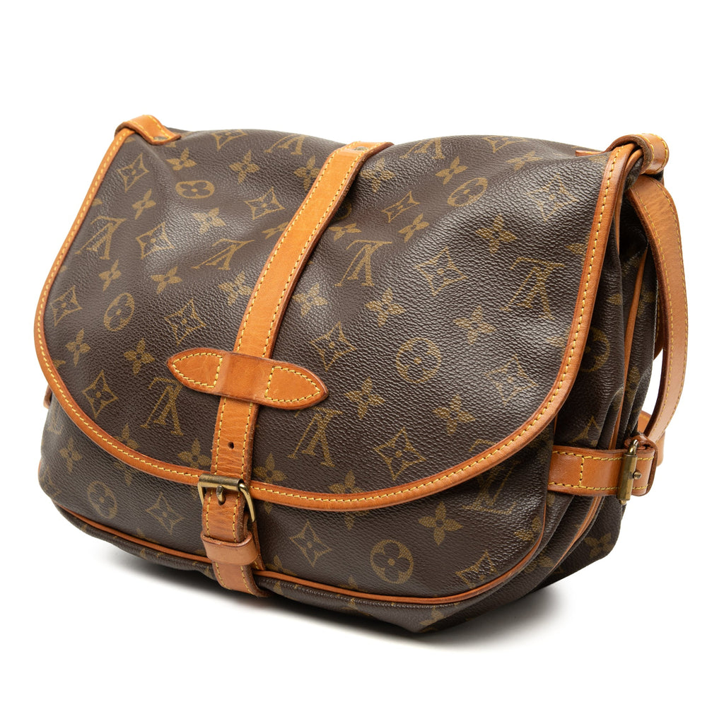 Saumur Handbag Monogram Canvas 30