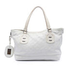 Sukey Top Handle Satchel Guccissima Leather Medium