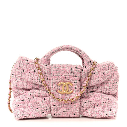 Mini Quilted Handbag - Pink