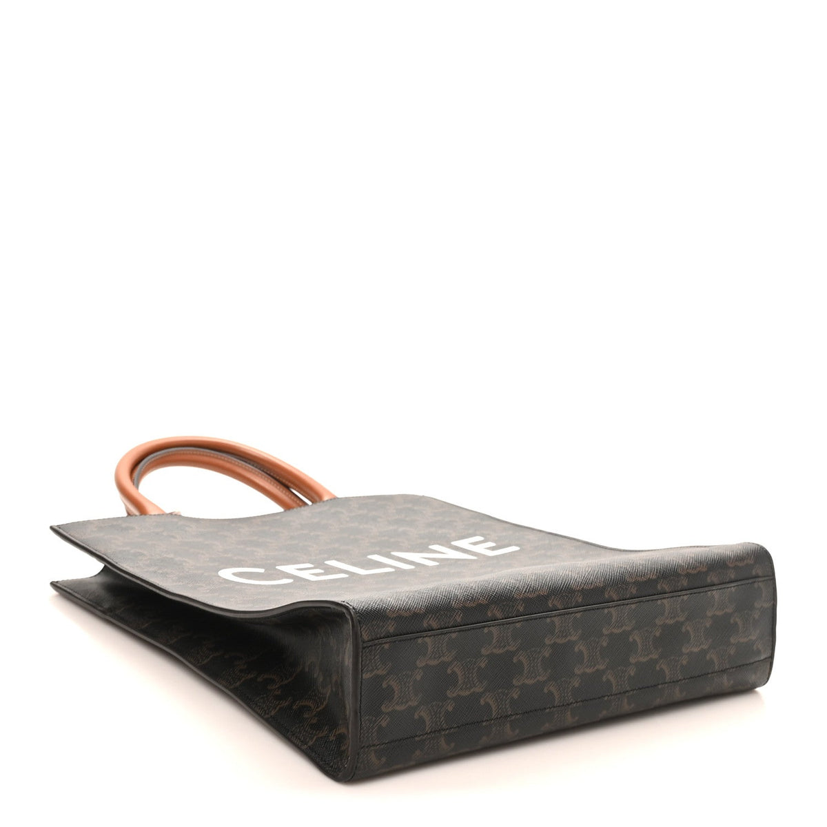 Small Calfskin Canvas Handbag