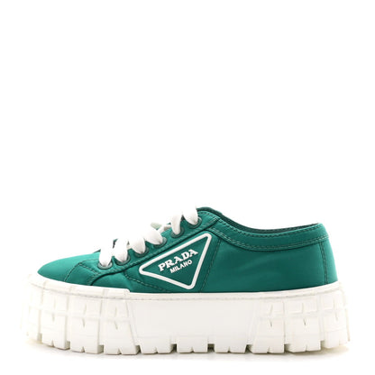 Prada Re-Nylon Women's Triangle Logo Double Wheel 50mm Sneakers 35.5 Assenzio