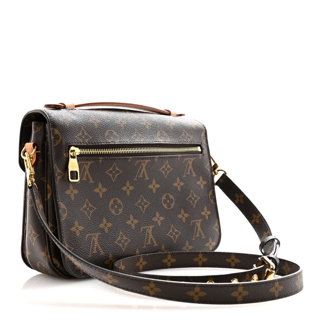 Louis Vuitton Monogram Pochette Metis Brown