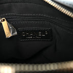 Chanel Calfskin Quilted CC Small Vanity Case Black