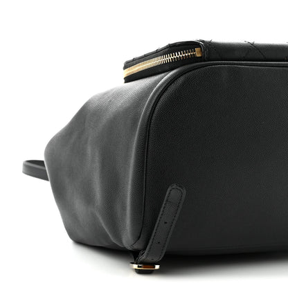 Quilted Caviar Backpack