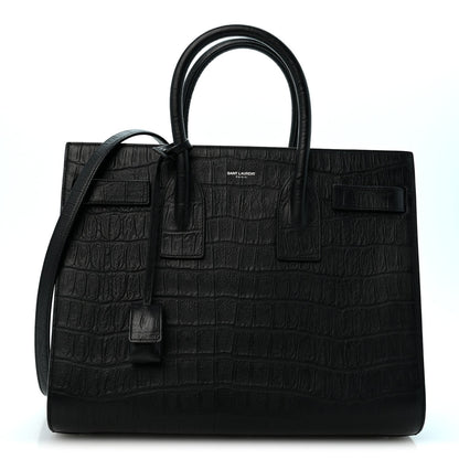 Small Calfskin Handbag - Black