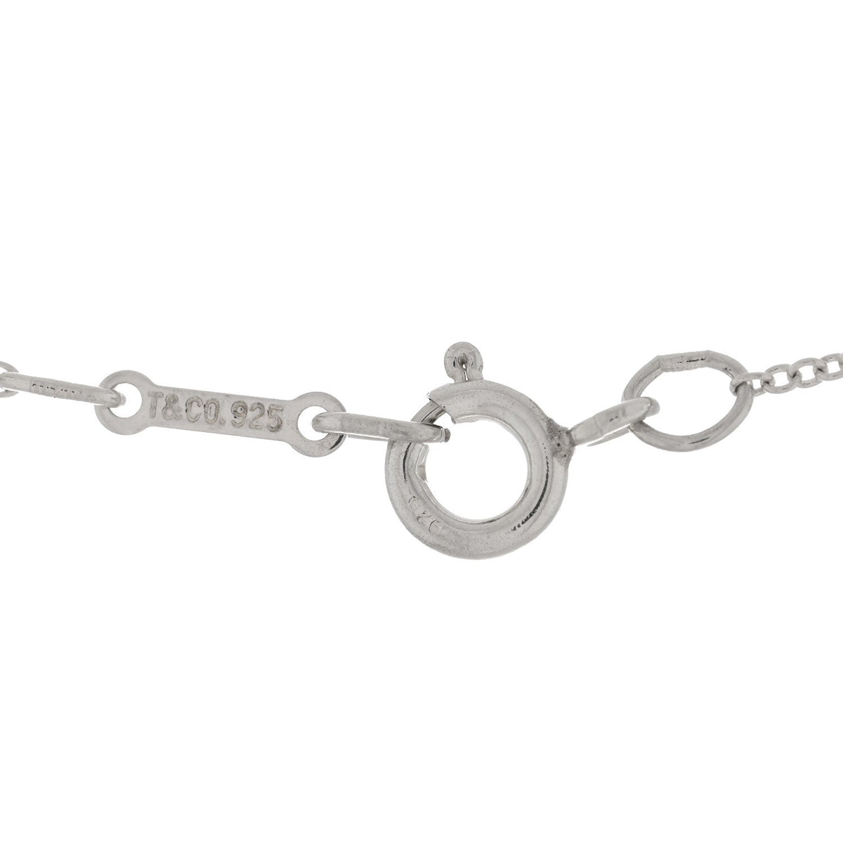 Sterling Silver Small Paloma Picasso Loving Heart Pendant Necklace