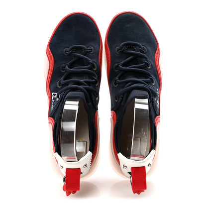 Christian Louboutin Suede Women's Arpoador Donna Sneakers 40 Marine