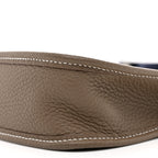 Hermes Taurillon Clemence Amazone Evelyne TPM Etoupe Bleu Indigo