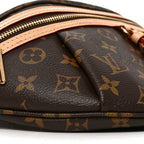 Louis Vuitton Monogram High Rise Bumbag Brown