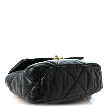 Medium Quilted Lambskin Flap Shoulder Bag