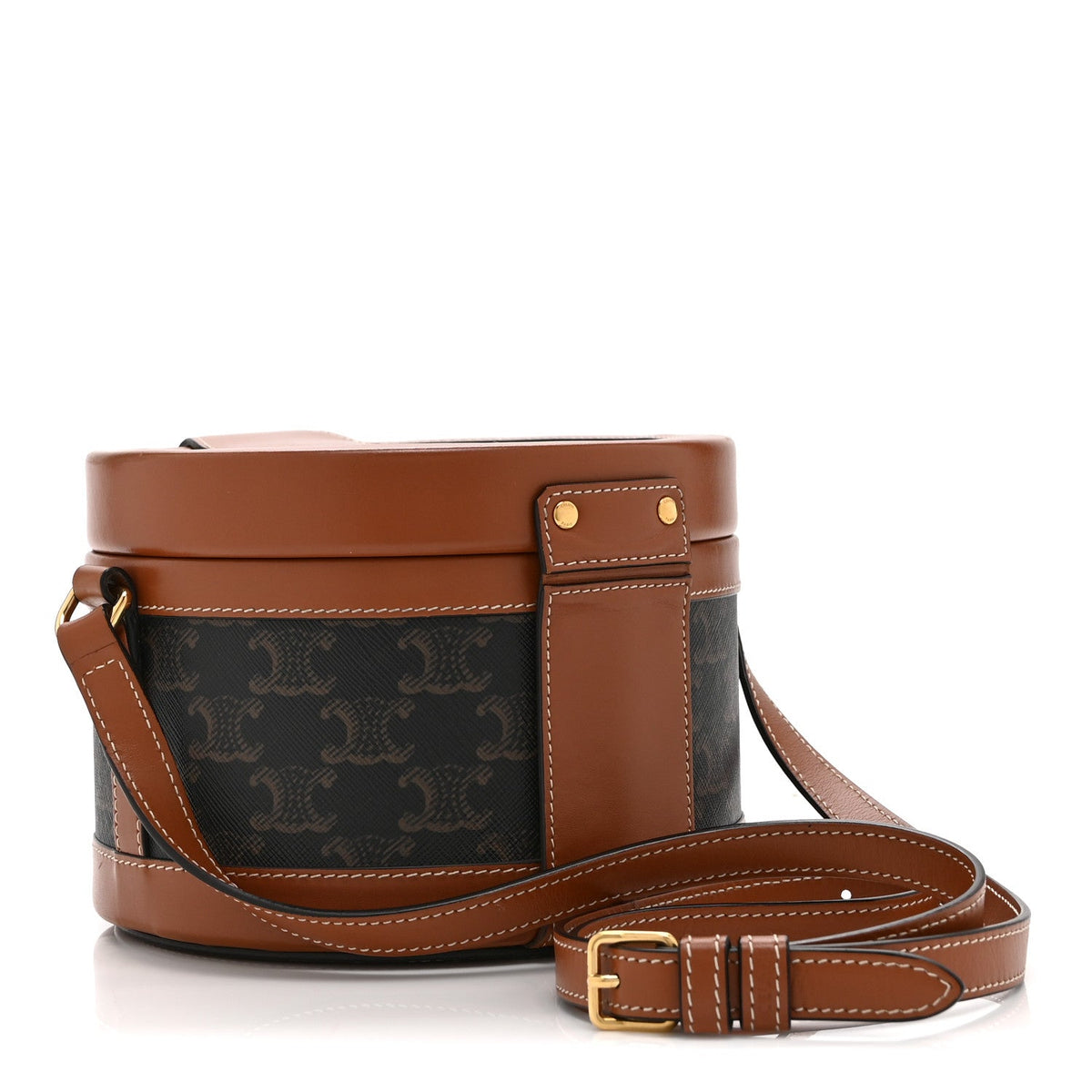 Medium Calfskin Canvas Handbag
