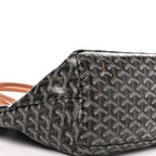 Goyard Goyardine Saint Louis PM Tote Bag Black Gold