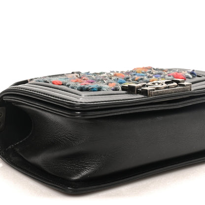 Small Calfskin Flap Shoulder Bag