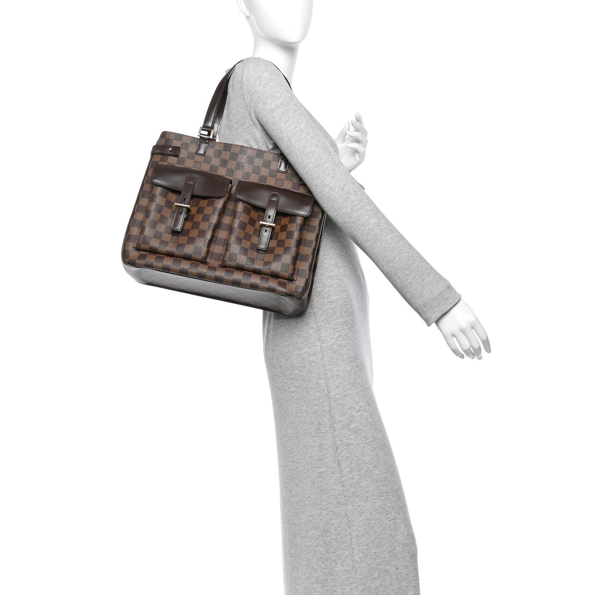 Damier Ebene Uzes Handbag