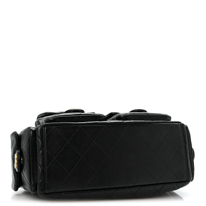 Quilted Lambskin Hobo Bag