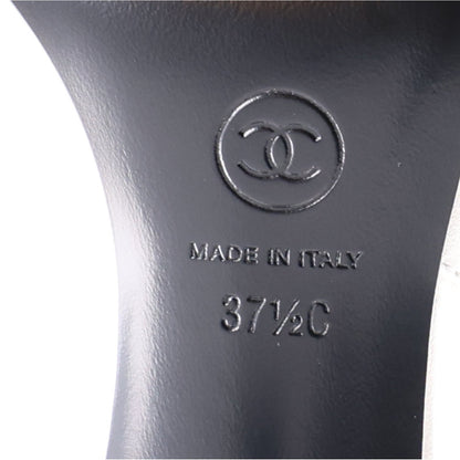 Chanel Lambskin Cap Toe Women's Slingback Pumps