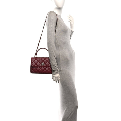 Small Quilted Lambskin Flap Shoulder Bag