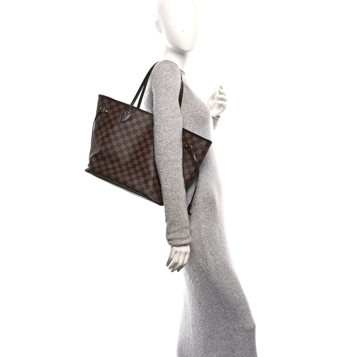 Damier Ebene Neo Neverfull Mm Handbag