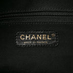 Chanel Lambskin Cloudy Bundle Bowler Bag Black