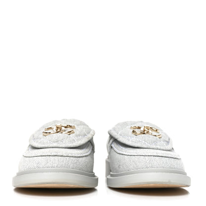 Chanel Denim CC Turnlock Women's Shoes