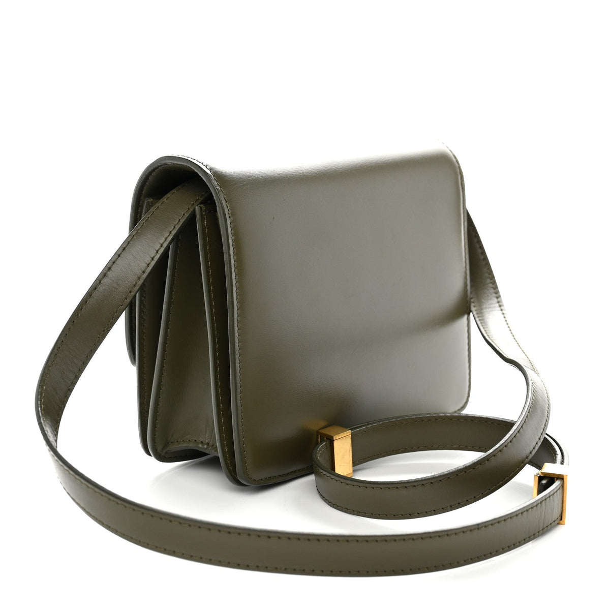 Small Calfskin Flap Shoulder Bag