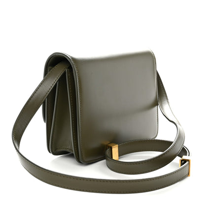 Small Calfskin Flap Shoulder Bag