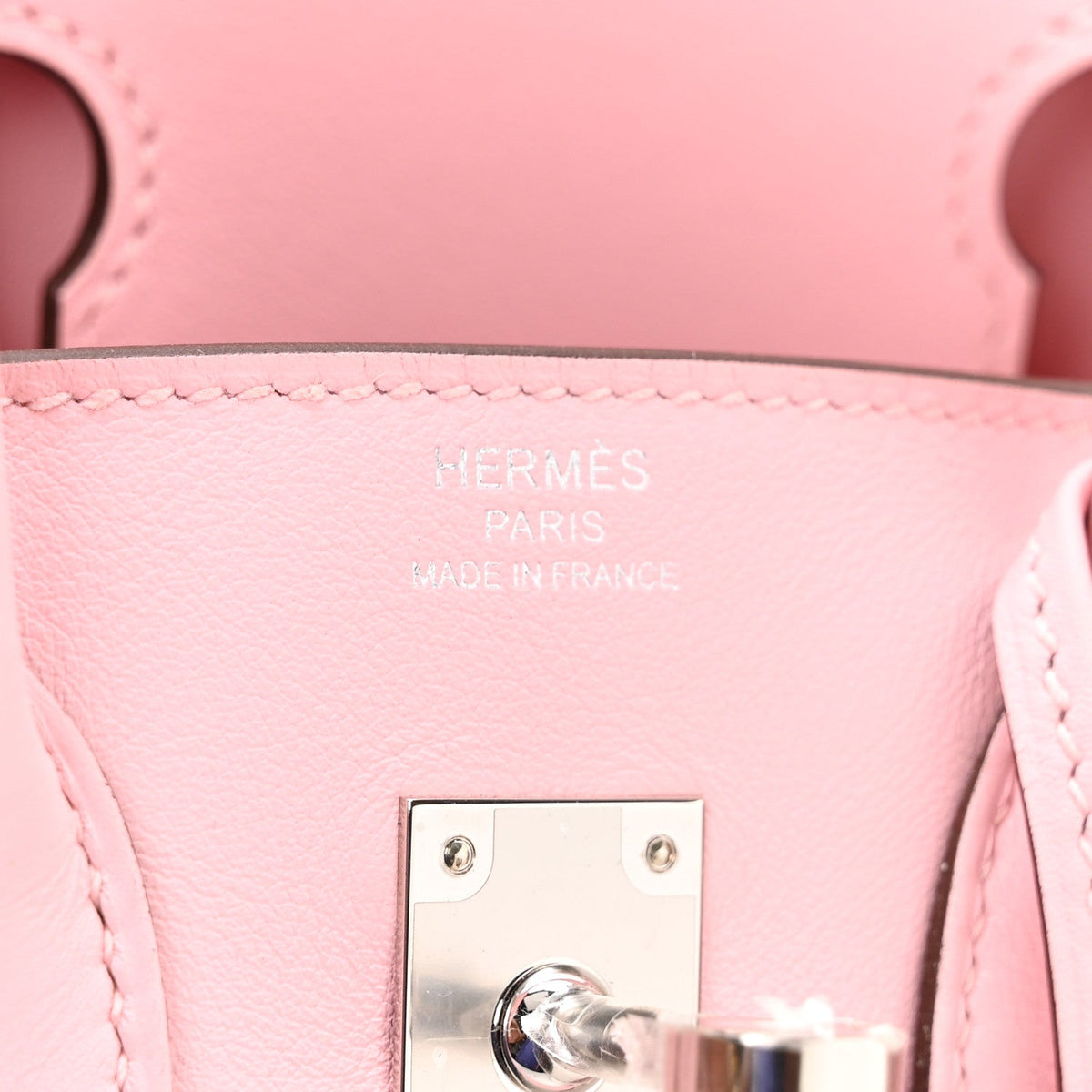 Swift Birkin 25 Rose Sakura Handbag