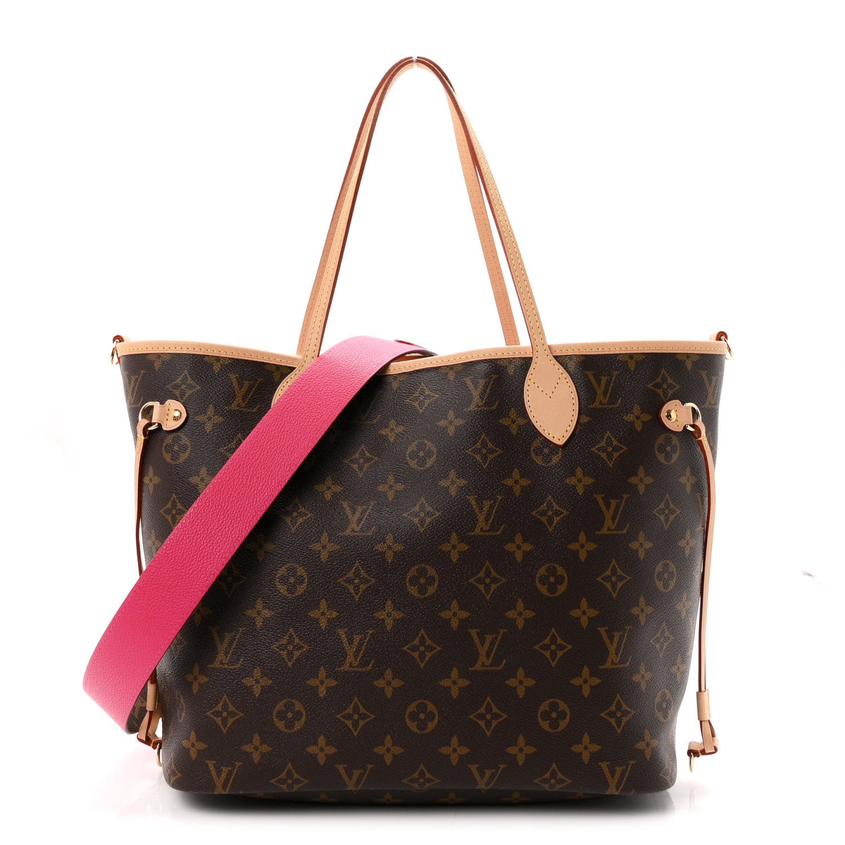 Monogram Inside Out Neverfull Bandoulier Handbag