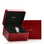 Cartier Stainless Steel 25mm Must de Cartier Tank Quartz Watch