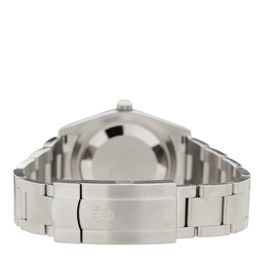 Rolex Stainless Steel 34mm Oyster Perpetual Watch Lavender