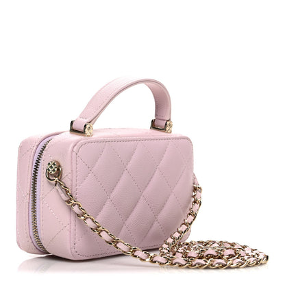Quilted Caviar Handbag