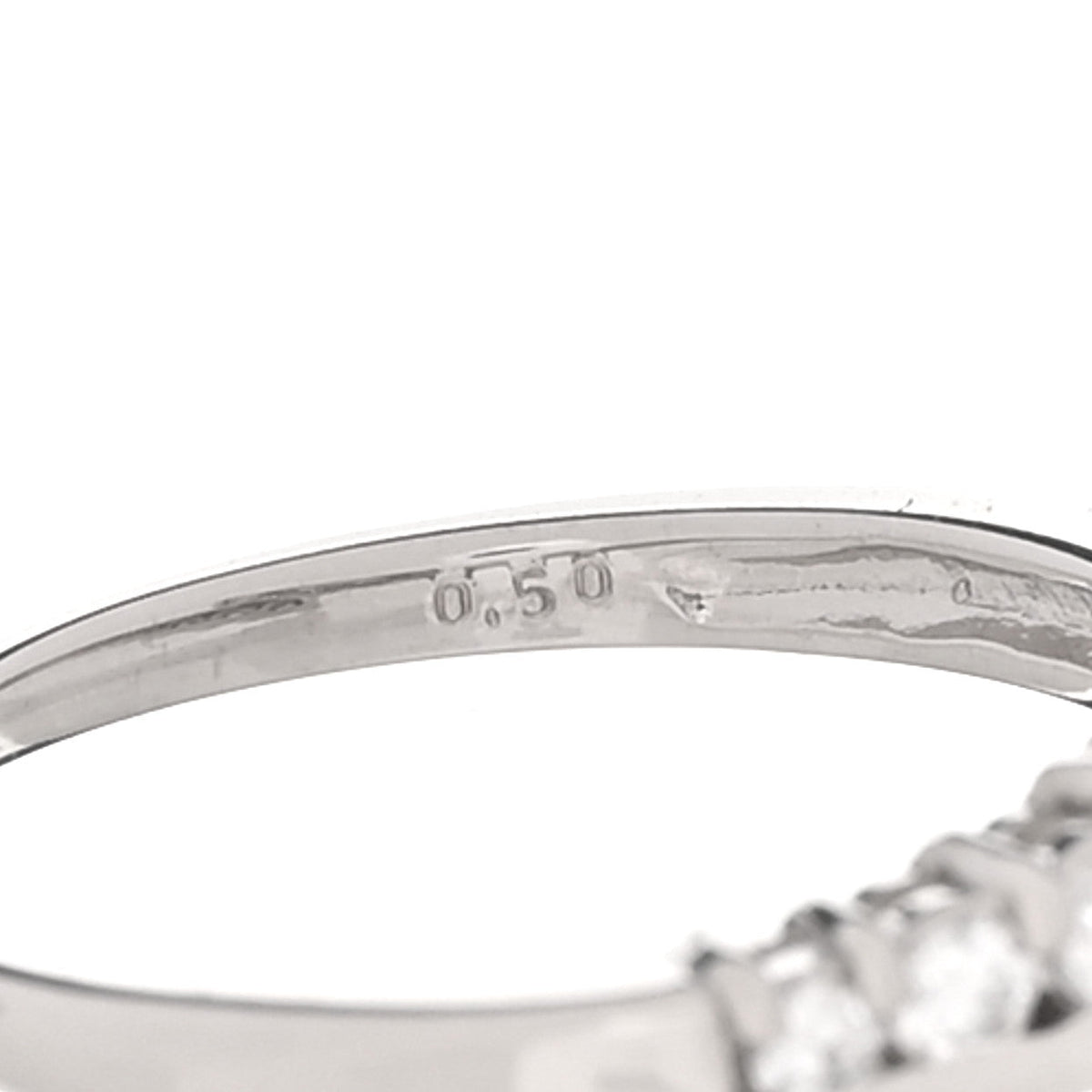Parker & West by FASHIONPHILEPlatinum Diamond .50ct Band Ring 52 6