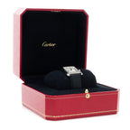 Cartier Stainless Steel Calfskin 25mm Must de Cartier Tank Quartz Watch