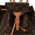 Louis Vuitton Monogram Montsouris NM Backpack Brown