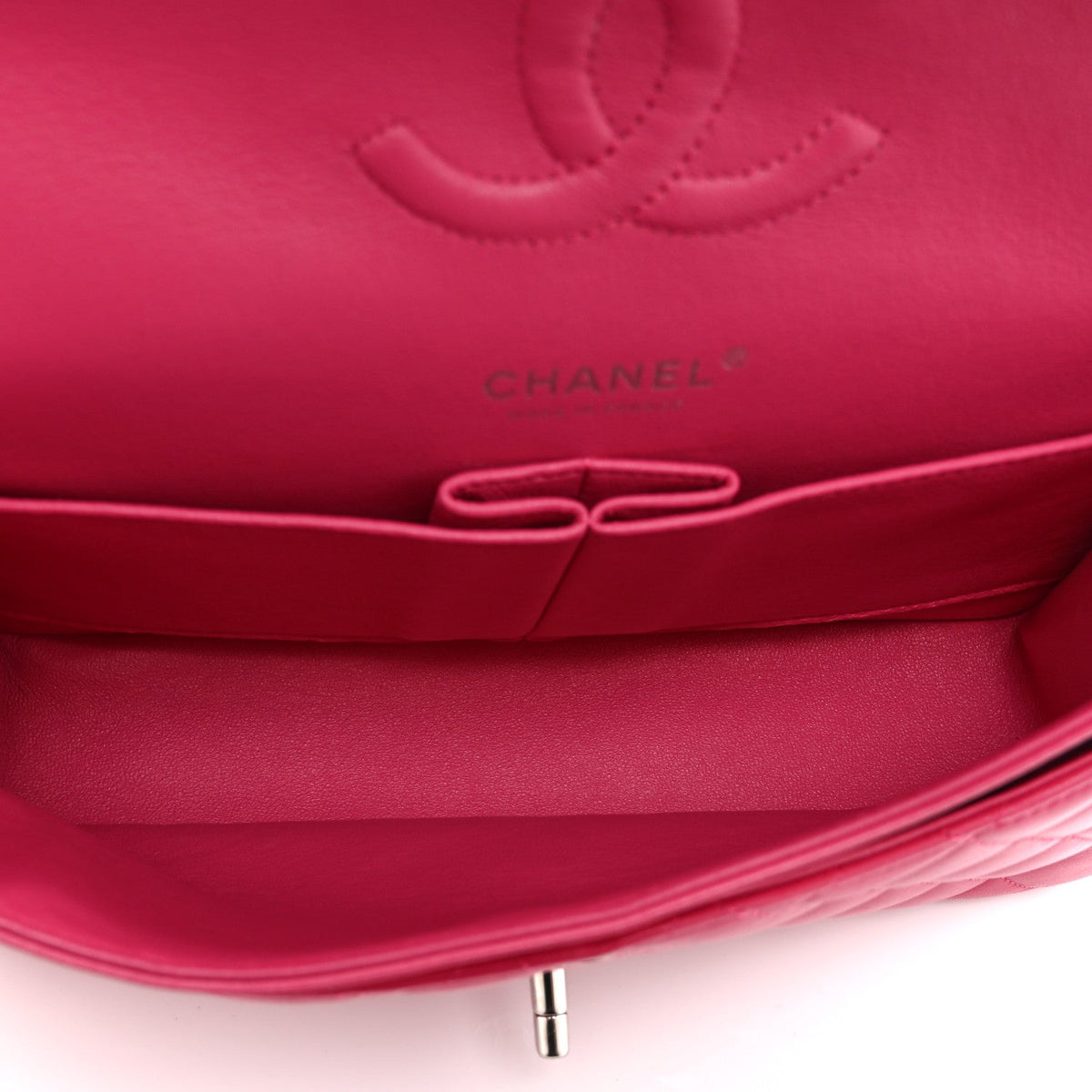 Medium Quilted Lambskin Flap Shoulder Bag