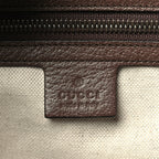 Gucci GG Supreme Monogram Medium Ophidia Carry-On Duffle Bag Beige Ebony