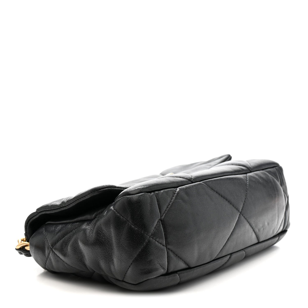 Medium Quilted Lambskin Flap Shoulder Bag