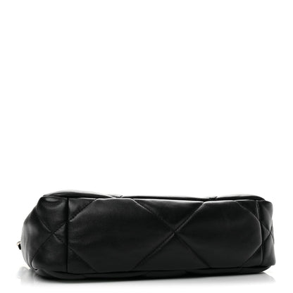 Medium Quilted Lambskin Flap Shoulder Bag