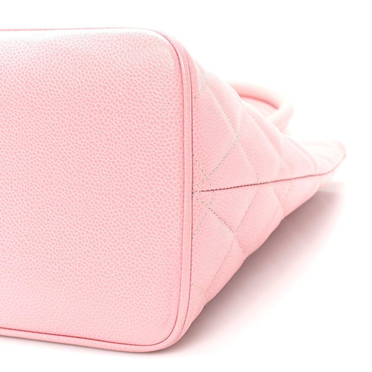 Chanel Caviar Quilted Medallion CC Tote Light Pink