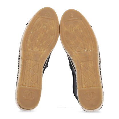 Chanel Mesh Grosgrain CC Women's Espadrilles
