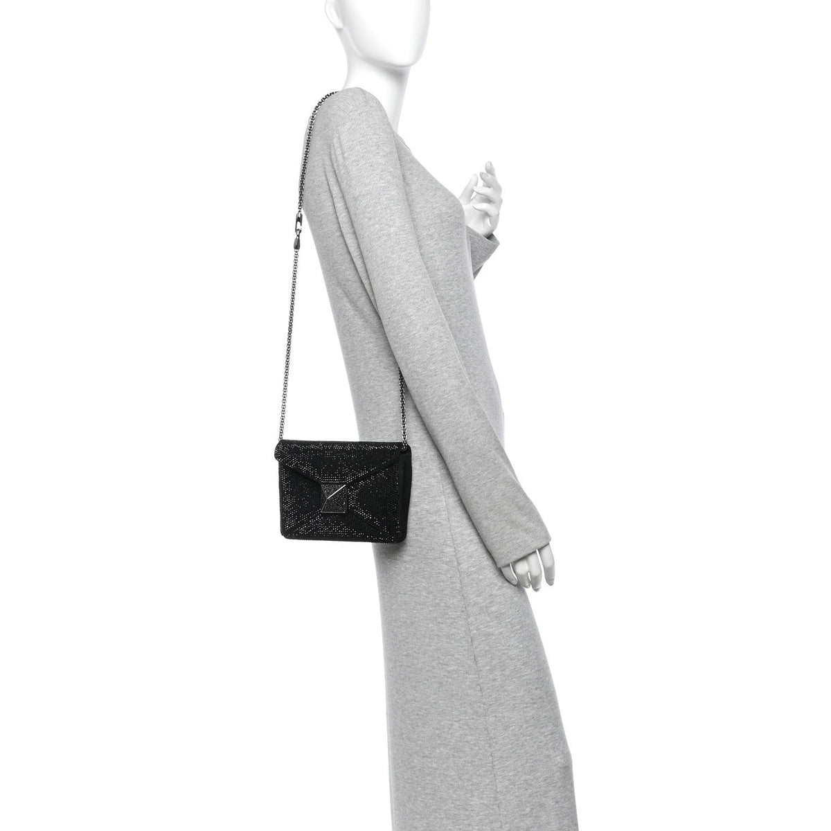 Small Suede Clutch Bag