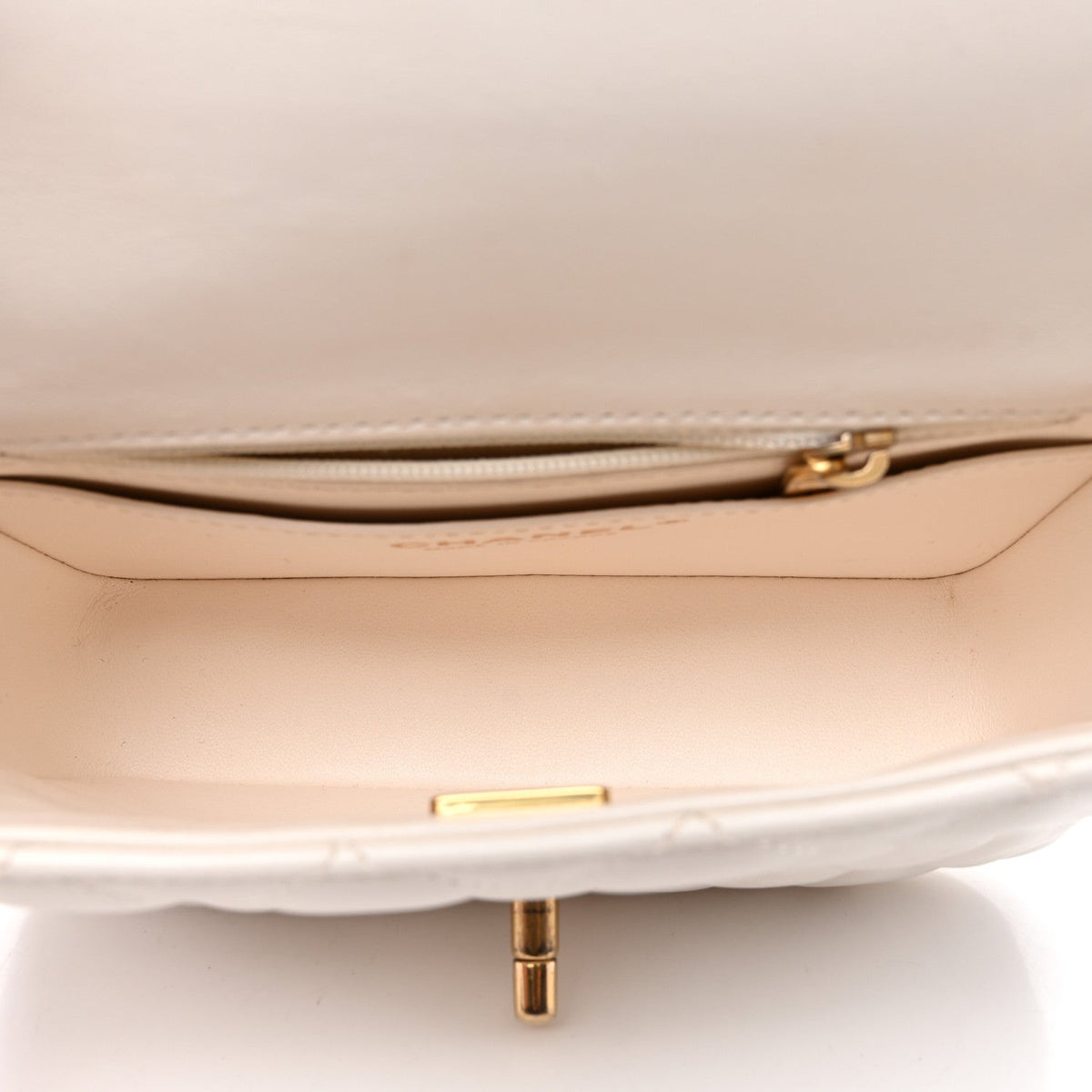 Mini Quilted Lambskin Flap Shoulder Bag