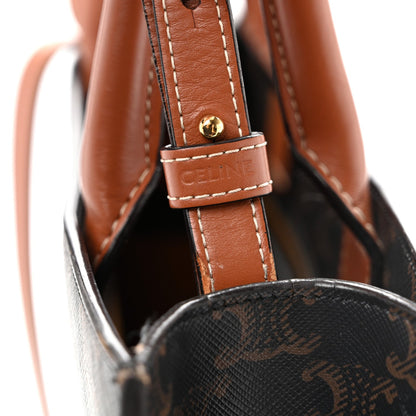 Small Calfskin Canvas Handbag