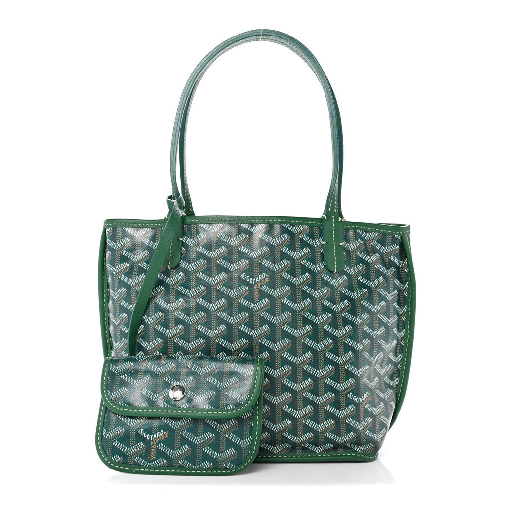 Goyard Goyardine Reversible Mini Anjou Green